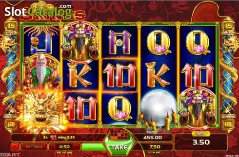 Οθόνη6. Three Kings (GameArt) Κουλοχέρης