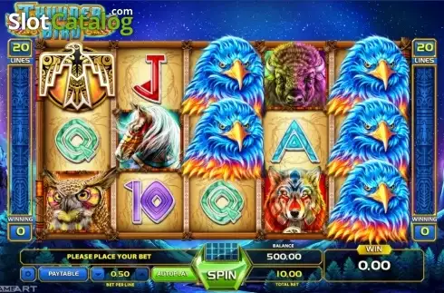 Οθόνη2. Thunder Bird (GameArt) Κουλοχέρης
