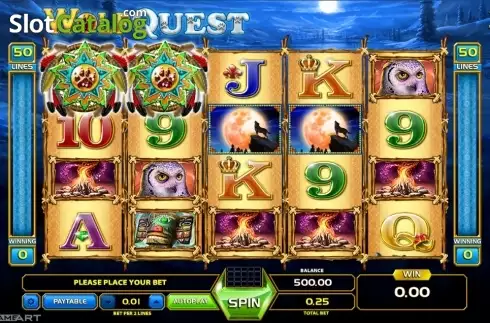 Οθόνη2. Wolf Quest Κουλοχέρης 