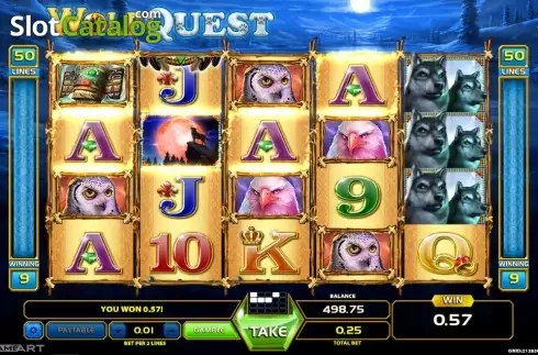 Οθόνη3. Wolf Quest Κουλοχέρης 