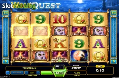 Οθόνη4. Wolf Quest Κουλοχέρης 