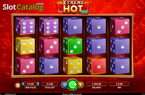 Οθόνη2. Xtreme Hot – Dice Κουλοχέρης