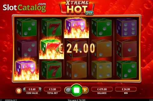 Οθόνη3. Xtreme Hot – Dice Κουλοχέρης