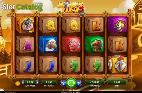 Οθόνη2. Money Farm 2 – Dice Κουλοχέρης