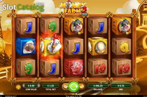 Οθόνη3. Money Farm 2 – Dice Κουλοχέρης