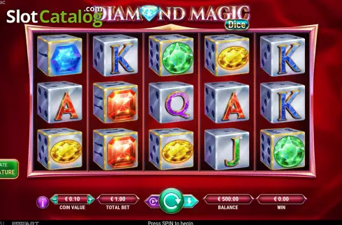 Οθόνη2. Diamond Magic – Dice Κουλοχέρης
