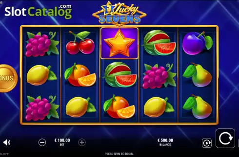 Οθόνη2. 5 Lucky Sevens Κουλοχέρης