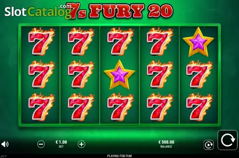 Οθόνη2. 7s Fury 20 Κουλοχέρης