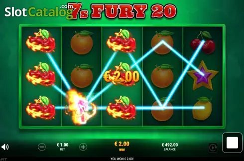 Οθόνη3. 7s Fury 20 Κουλοχέρης