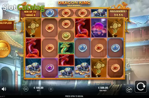 Οθόνη2. Dragon King Megaways Κουλοχέρης