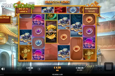 Οθόνη3. Dragon King Megaways Κουλοχέρης
