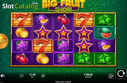 Οθόνη2. Big Fruit Show Κουλοχέρης