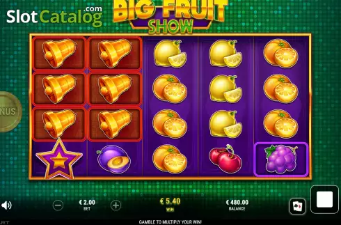 Οθόνη3. Big Fruit Show Κουλοχέρης