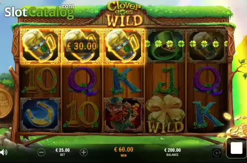 Οθόνη3. Clover Goes Wild Κουλοχέρης