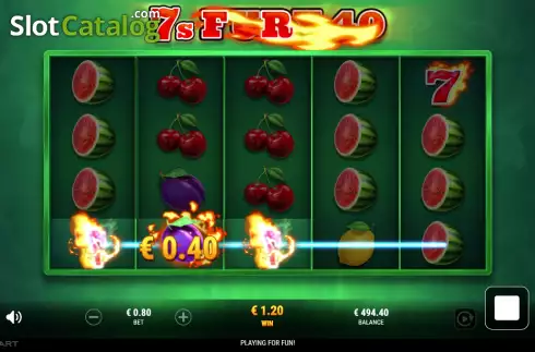 Οθόνη3. 7s Fury 40 Κουλοχέρης