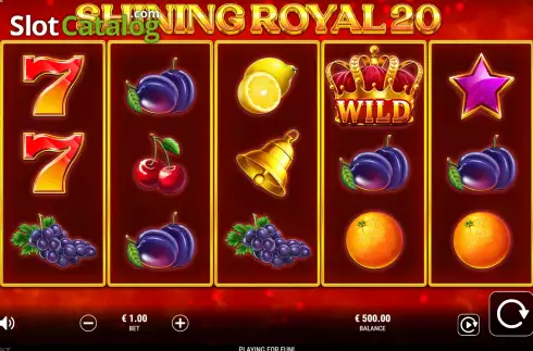Οθόνη2. Shining Royal 20 Κουλοχέρης