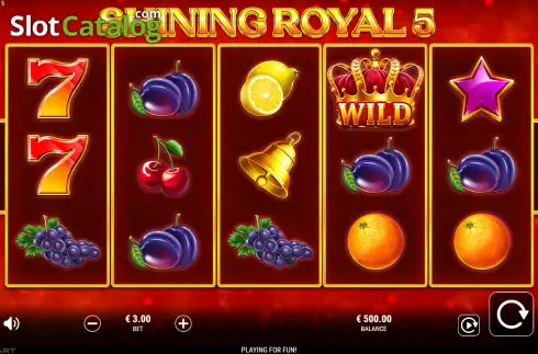 Οθόνη2. Shining Royal 5 Κουλοχέρης 