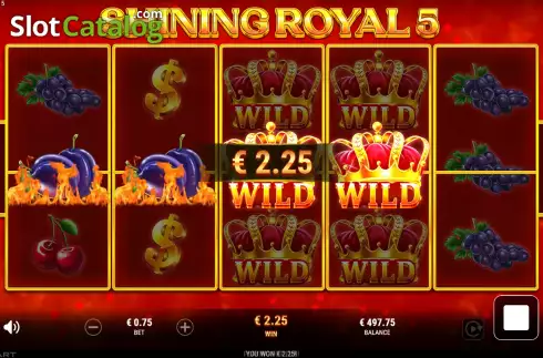 Οθόνη3. Shining Royal 5 Κουλοχέρης 