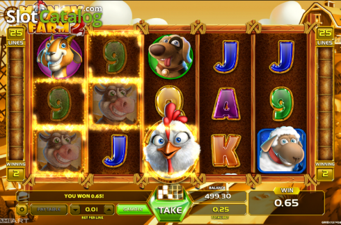 Οθόνη 3. Money Farm 2 Κουλοχέρης