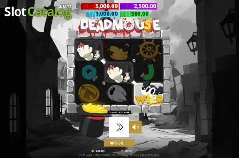 Οθόνη3. Dead Mouse Adventures Κουλοχέρης