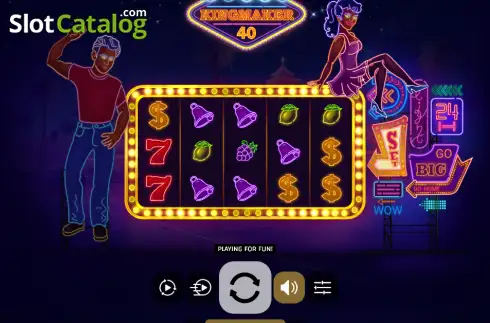 Οθόνη2. Vegas Kingmaker 40 Κουλοχέρης