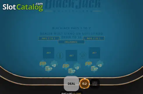 Οθόνη2. Blackjack Multipliers Κουλοχέρης
