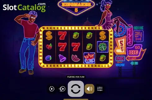 Οθόνη2. Vegas Kingmaker 5 Κουλοχέρης