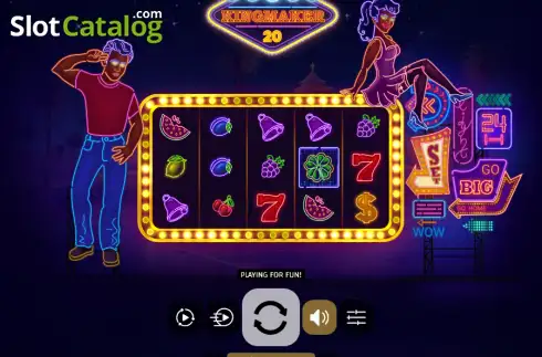 Οθόνη2. Vegas Kingmaker 20 Κουλοχέρης
