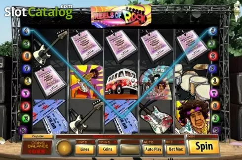 Οθόνη5. Reels of Rock Κουλοχέρης