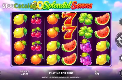 Οθόνη2. 40 Splendid Sevens Κουλοχέρης