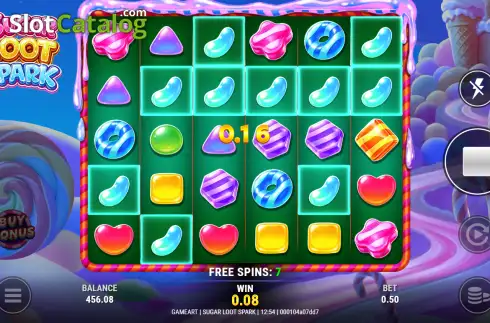Οθόνη3. Sugar Loot Spark Κουλοχέρης 