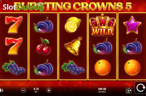 Οθόνη2. Bursting Crowns 5 Κουλοχέρης