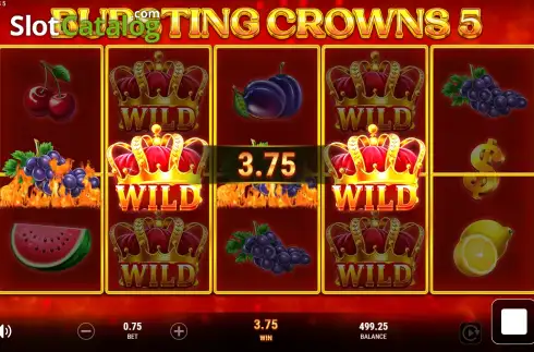 Οθόνη3. Bursting Crowns 5 Κουλοχέρης