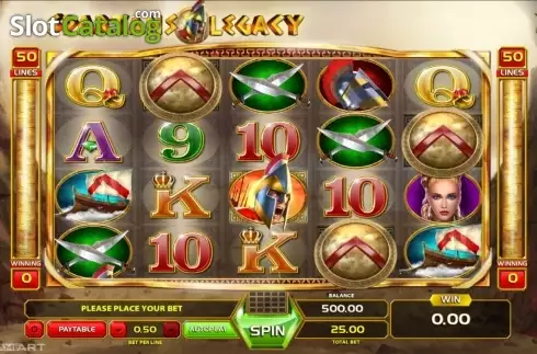 Οθόνη5. Spartans Legacy Κουλοχέρης