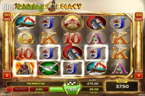 Οθόνη6. Spartans Legacy Κουλοχέρης