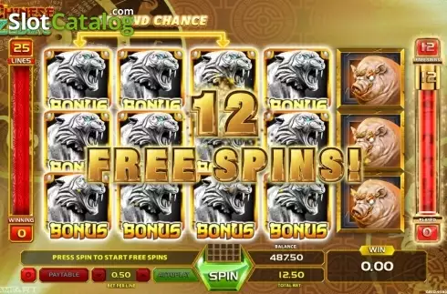 Οθόνη7. Chinese Zodiac (GameArt) Κουλοχέρης