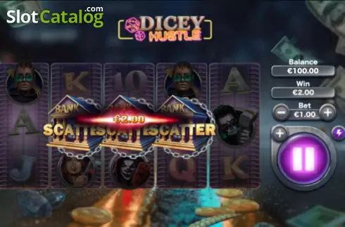 Οθόνη3. Dicey Hustle Κουλοχέρης 