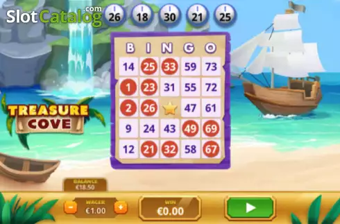 Οθόνη3. Treasure Cove (GameCo) Κουλοχέρης