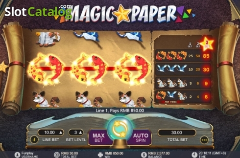 Οθόνη7. Magic Paper Κουλοχέρης 