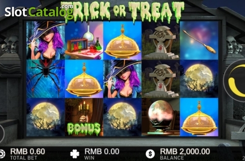 Οθόνη2. Trick or Treat (GamePlay) Κουλοχέρης