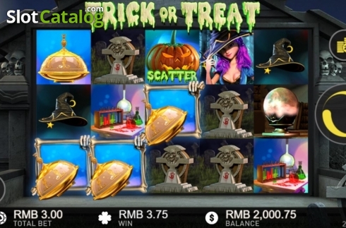 Οθόνη3. Trick or Treat (GamePlay) Κουλοχέρης