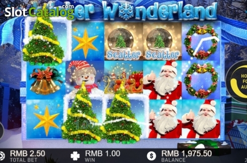 Οθόνη4. Winter Wonderland Κουλοχέρης 