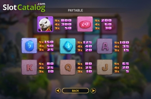 Οθόνη6. Panda Warrior (GamePlay) Κουλοχέρης