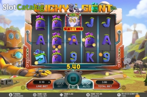 Οθόνη5. Lucky Giant Κουλοχέρης 