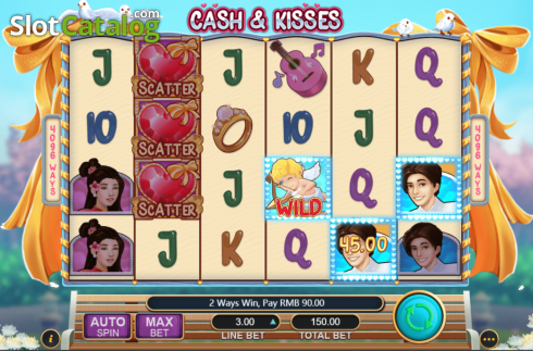 Οθόνη4. Cash And Kisses Κουλοχέρης