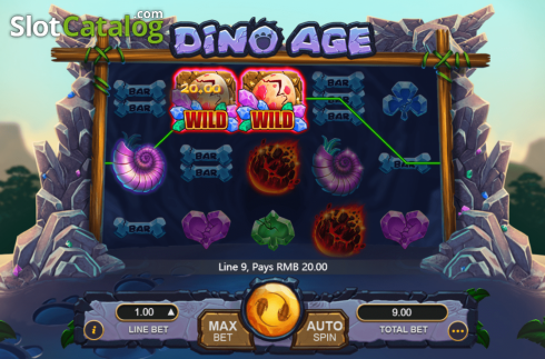 Οθόνη3. Dino Age Κουλοχέρης