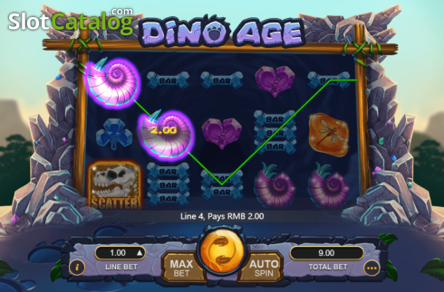 Οθόνη4. Dino Age Κουλοχέρης