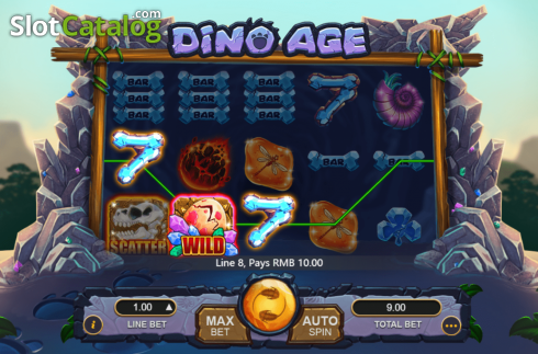 Οθόνη5. Dino Age Κουλοχέρης