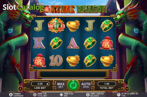 Οθόνη2. Fortune Dragon (GamePlay) Κουλοχέρης 