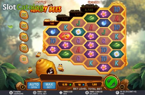 Οθόνη2. Angry Bees Κουλοχέρης